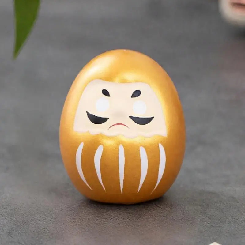 Ceramic Statue Daruma Tumbler Crafts Lucky Fortune Ornament Landscape Doll Fengshui Home Decor Gift Qme A8