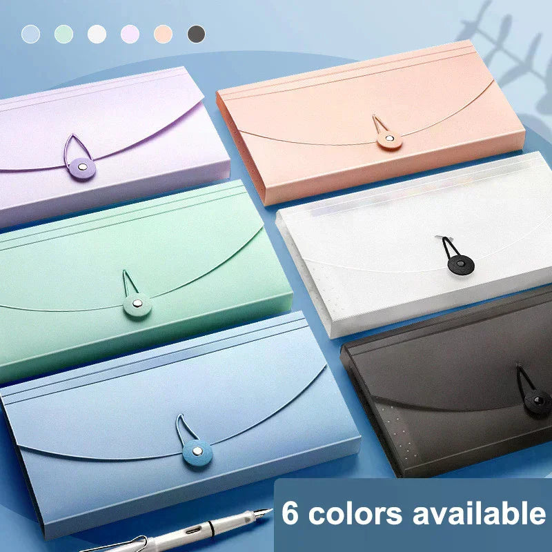 13 Pockets Expanding File Folder Accordion Document Organizer Check Qme