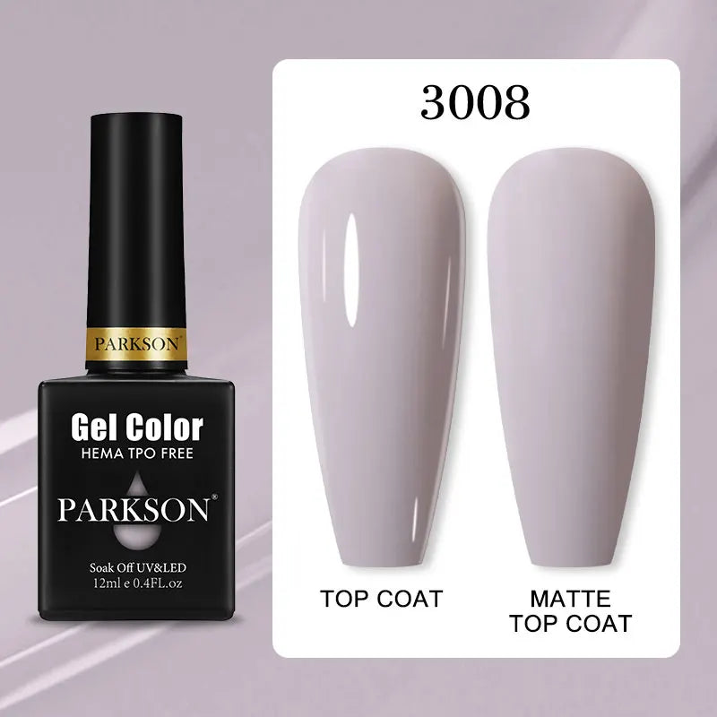 Parkson Colorful Nail Gel Polish Lacquer Soak Off UV LED Long Lasting