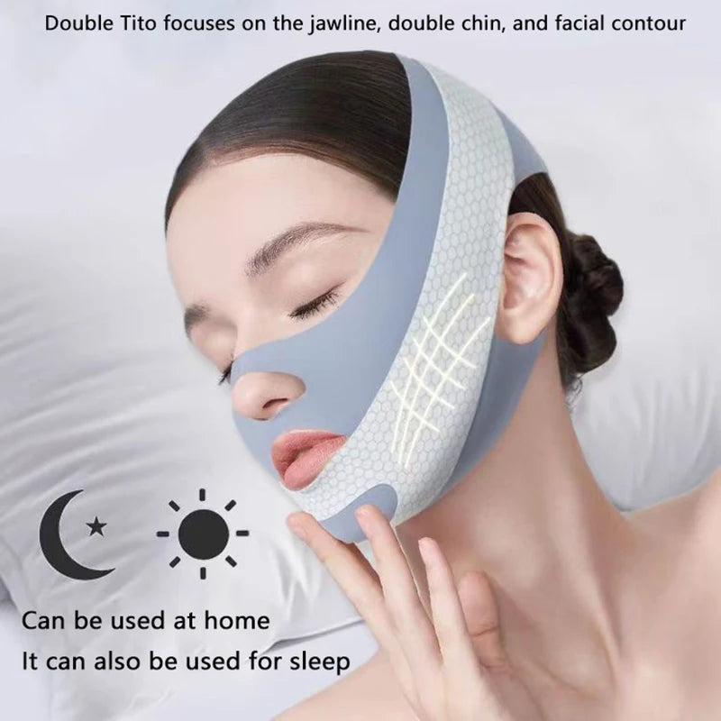 Facial Lifting Slimming Band V-line Contouring Chin Reduction Muscle Qme