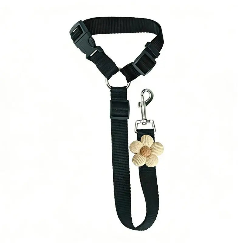 Dogs Vehicles Dog Seatbelt Tether Christmas Seat Belt Vehicle Secure Qme Black B