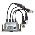 4-Channel Video Balun BNC UTP CAT5 Transmitter for CCTV/ Surveillance Camera Trend Qme black