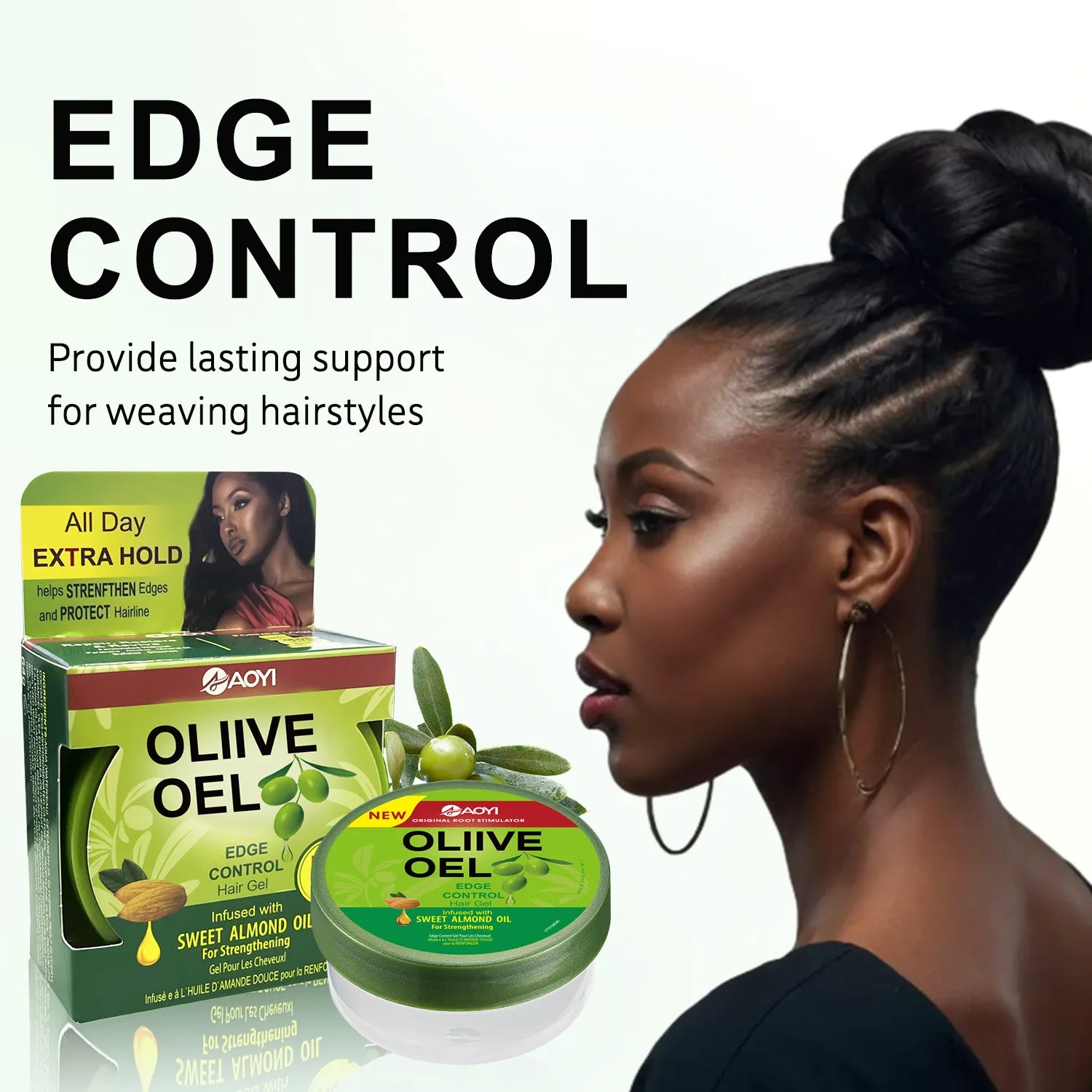 Olive Oil Wax Gel Soft Moisturizing Anti-frizz Conditioner Styling Qme