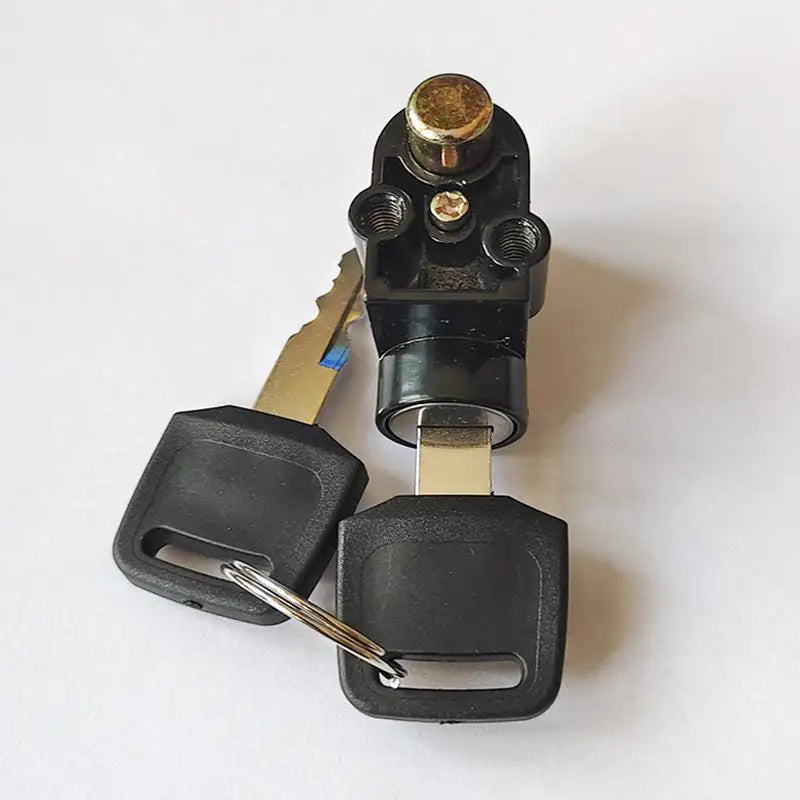 Electric Bicycle E-bike Vehicle Battery Box Lock Front Big Head Qme