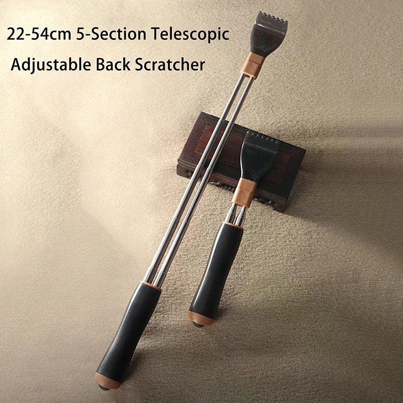 Stainless Steel Retractable Scratcher Portable Telescopic Back Itch Qme