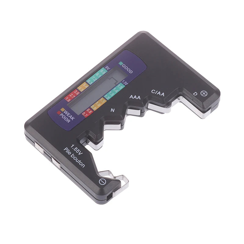 Portable Digital Battery Checker Capacitance Diagnostic Feature Tests Qme