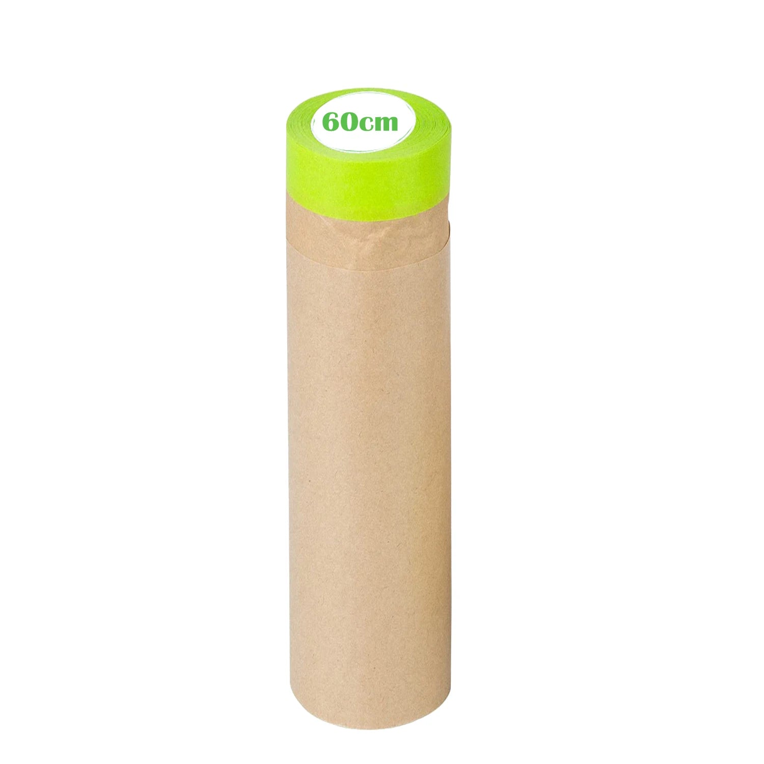 4 Sizes Pre-Taped Masking Film Paper Painting Drop Film Painters Paper Roll, Assorted Paint Masking Paper for Car and Furniture Qme 60cmx15M