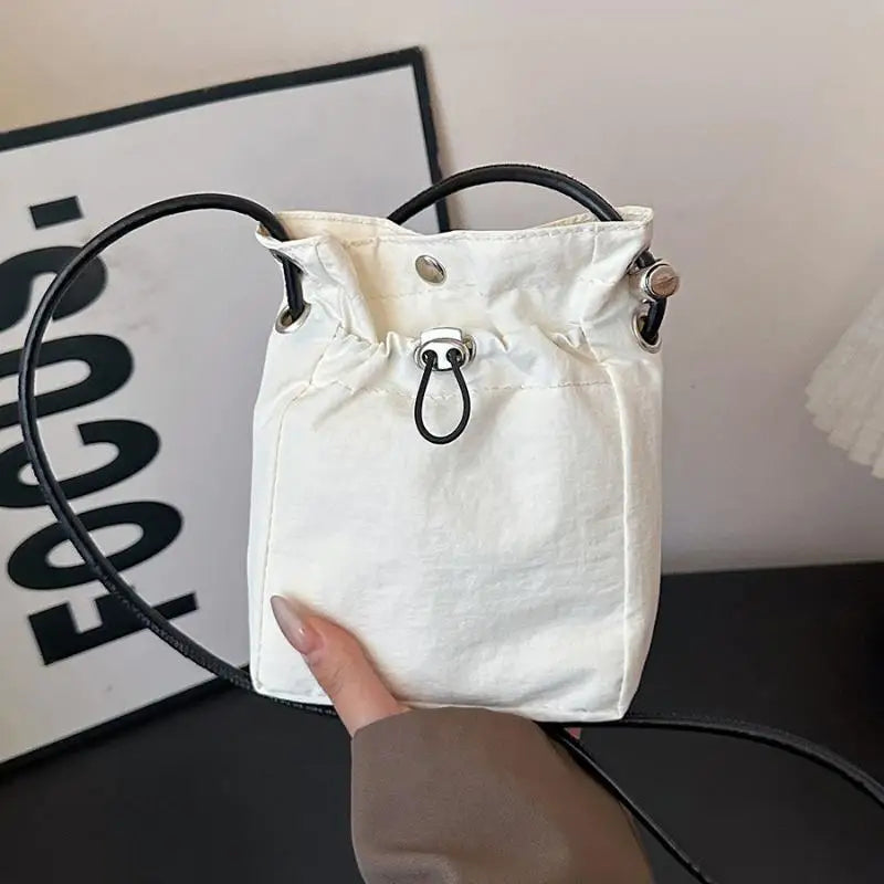 Nylon Bag Korean Fashion Canvas Crossbody Shoulder Sling Lightweight Qme