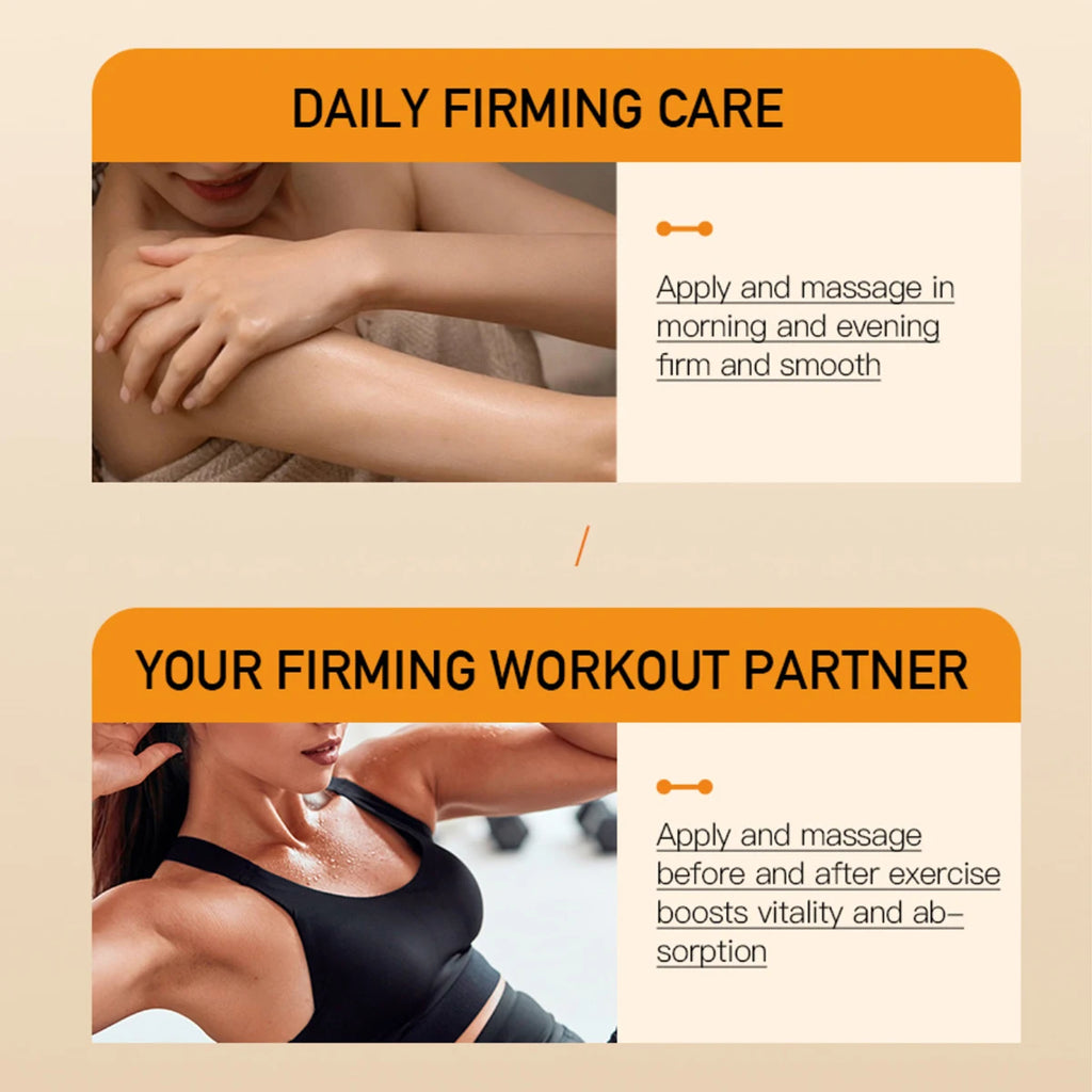 Body Cream Firming Smoothing Hydrating Skin Care Improve Elasticity Qme