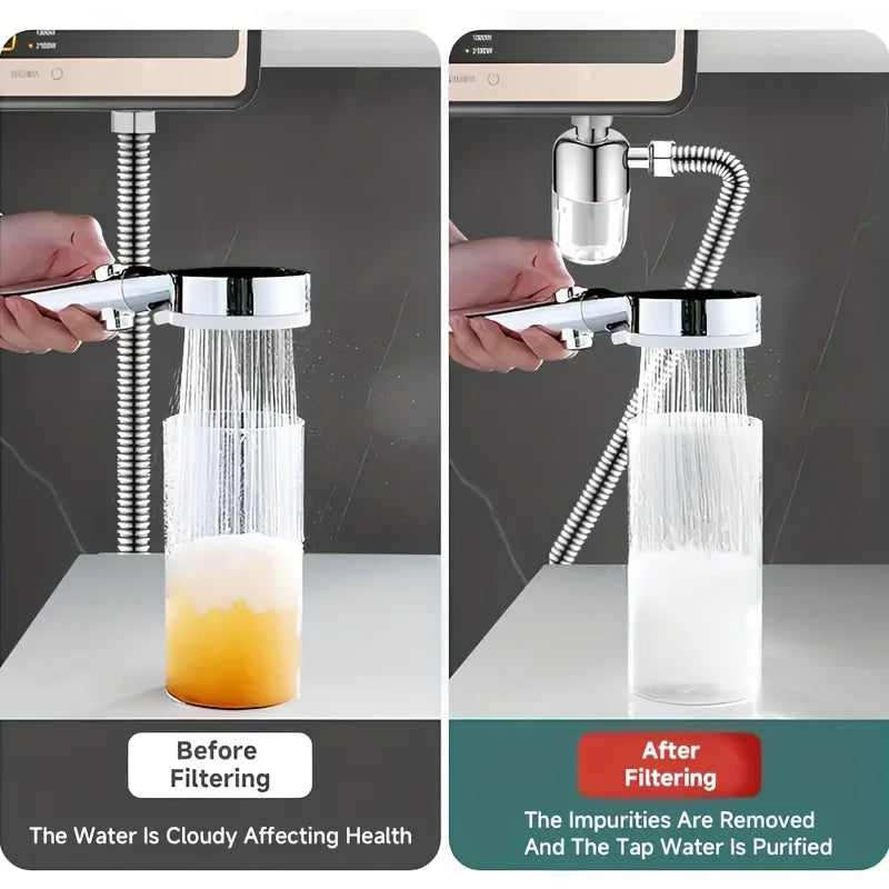 Pre Water Filter Tap Water Purifier Sediment Remover Shower Washing Machine Anti-rust Water Filter Qme