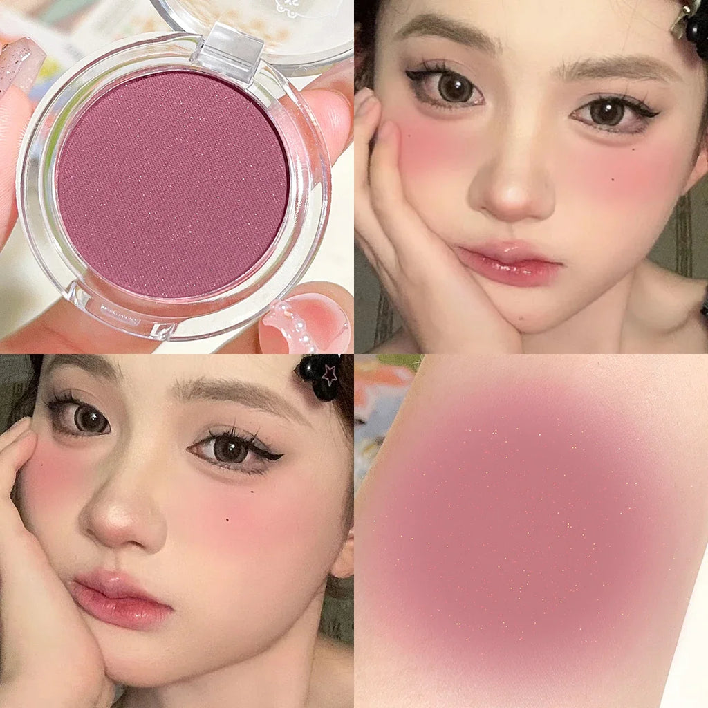 HISYI Monochrome Blush Whitening Matte Cosmetics Vitality Girl Nude Qme 16