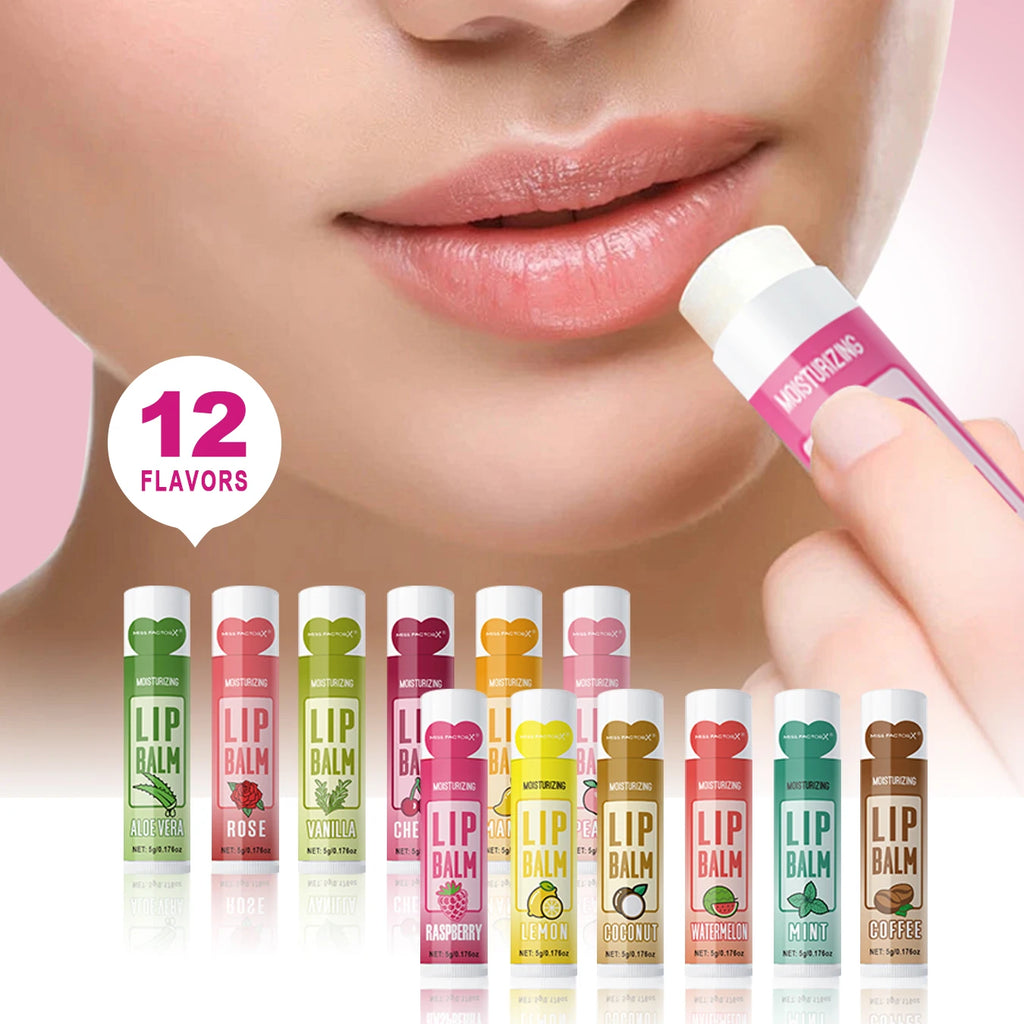 12 Hand gift Hand cream and lip balm set Friends Party Gift with love net bag and thank you card Holiday gift Qme