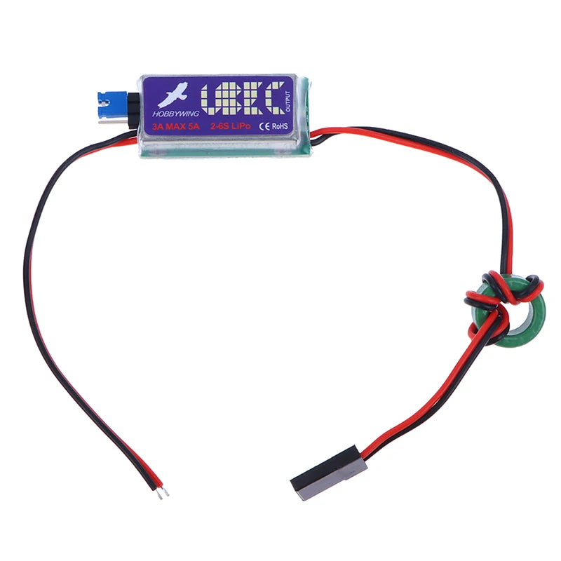 Full Shielding Antijamming Switching Regulator 5V 6V HOBBYWING RC Qme