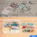 DIY Organizer Earrings Rings Beads Button Craft Accessories Mini 30 Qme Default Title