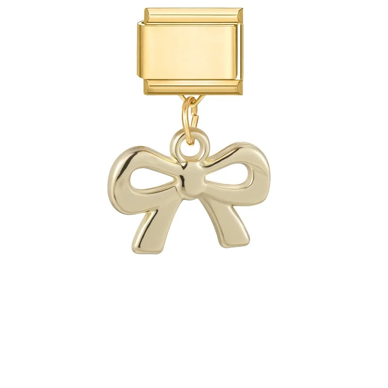1PC Charm Cute Cartoon Pearl Dogs Horse Pendant Italian Charm Link Fit 9mm Bracelet Stainless Steel DIY Jewelry Making Wholesale Qme Style 9