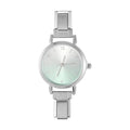 Fashion Women's Stainless Steel Round Blush Watch DIY High Quality Watch Bracelet Bangle For Party Friend Birthday Jewelry Gifts Qme Style 31