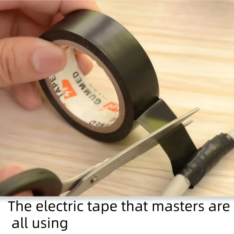 Electrical Tape, Strong Adhesive Insulation, Suitable for Home DIY, Repair, Electrical, Automotive and Equipment Qme