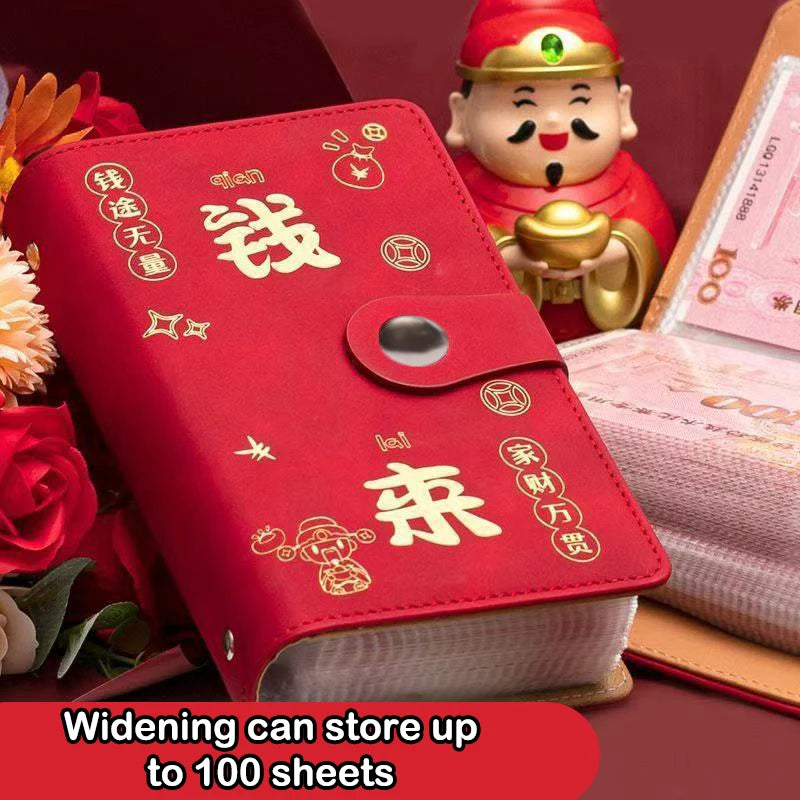 100 Envelopes Money Saving Challenge Get Rich Save Large Capacity Qme A4