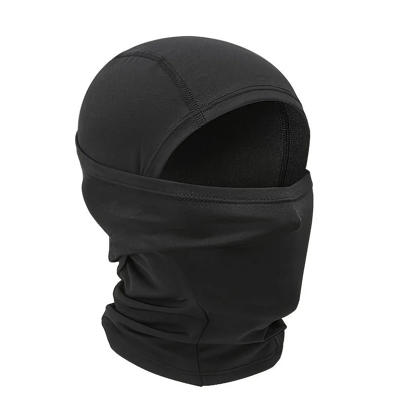 Motorcycle helmet - A breathable neck-covering mask suitable for skiing and cycling Qme Black