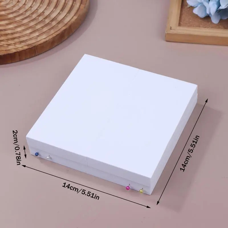 White Blue Insect Pinning Board Double Sided EVA Foam Combined Plates Qme A2