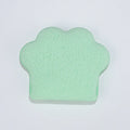 Cat's Paw Facial Sponge Cleansing Pads Reusable Glove Bath Bubble Qme green