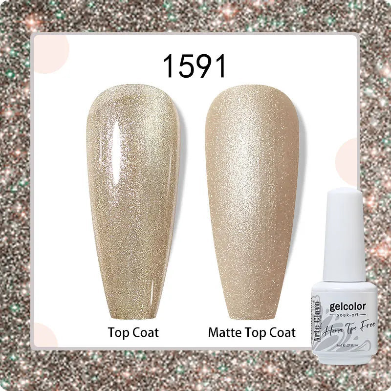 Arte Clavo HEMA TPO White Bottle 180 Colors Series Semi-permanent Gel