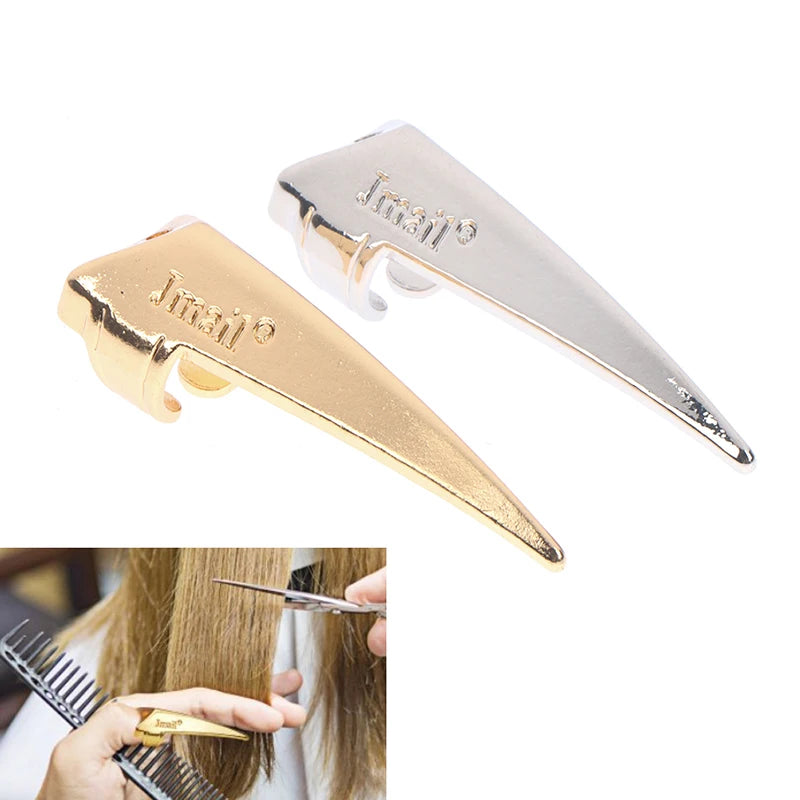 Metal Parting Tool Finger Tip Ring Hair Sectioning Braiding Comb Qme