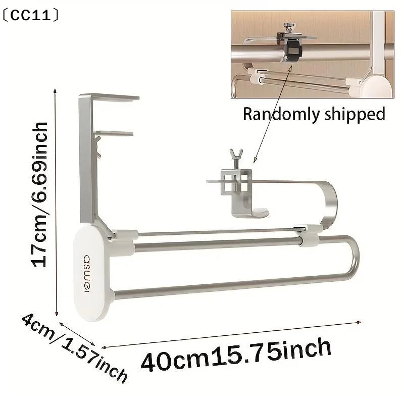 Space-saving Extendable Trouser Skirt Hooks Durable Portable Home Qme
