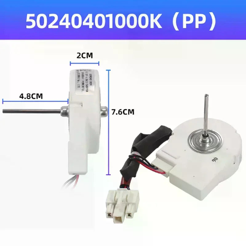 Good Work Motor Fan Refrigerator 50240401000k DC12V 4 5W Cooling Qme