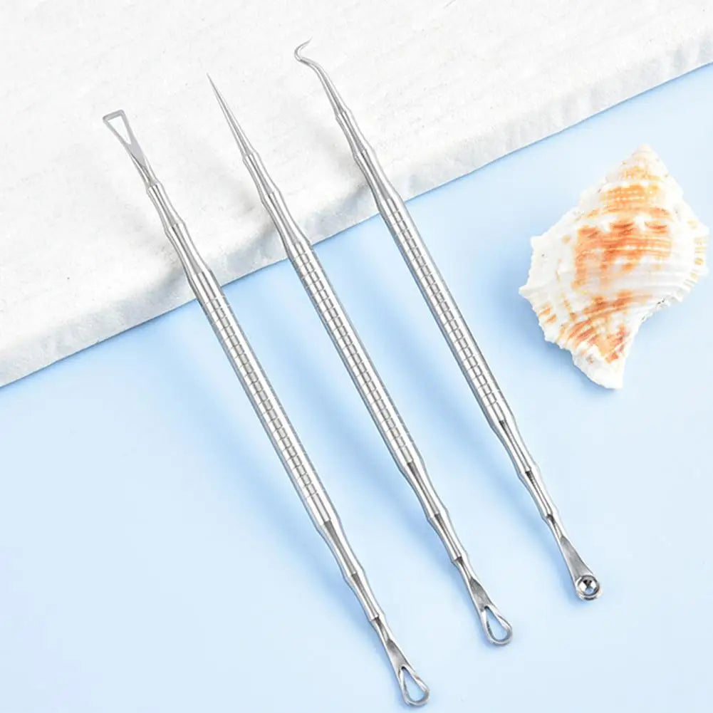 Pimple Extractor Acne Needle Tool Blackhead Comedone Removal Popper Qme
