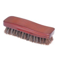 ^1pc Horsehair Wooden Brush Car Detailing Polishing Buffing Brush Soft Horsehair Leather Brush Multifunctional Cleaning Tools Qme Onesize