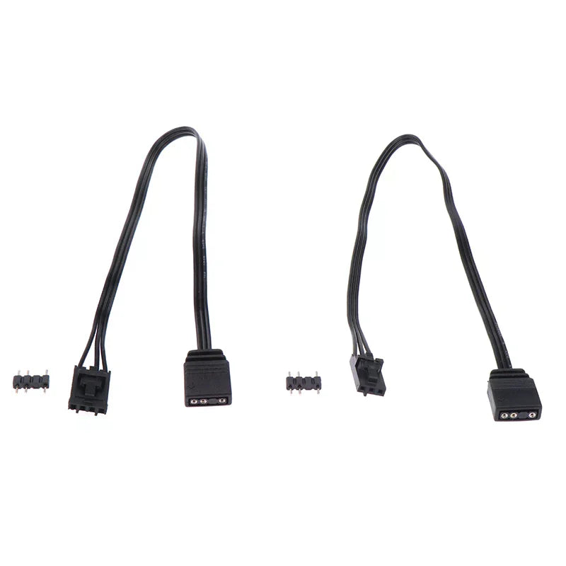 Adapter Cable Corsair RGB Standard ARGB 4Pin 3Pin Connector Pirate Qme