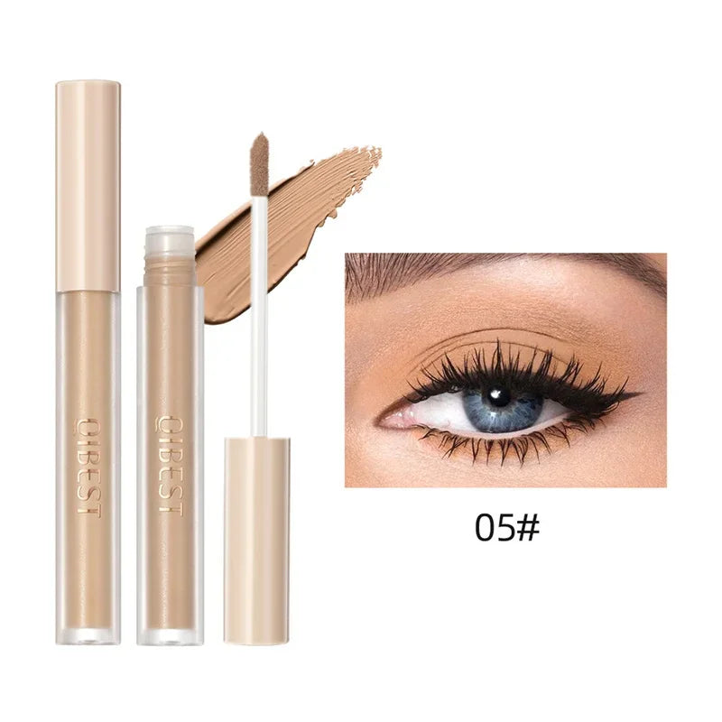 8 Colors Matte Nude Eye Bronzer Liquid Eyeshadow Waterproof Long Lasting Eye Shdaow Natural Cheek Contour Woman Makeup Cosmetic Qme 05 1PCS