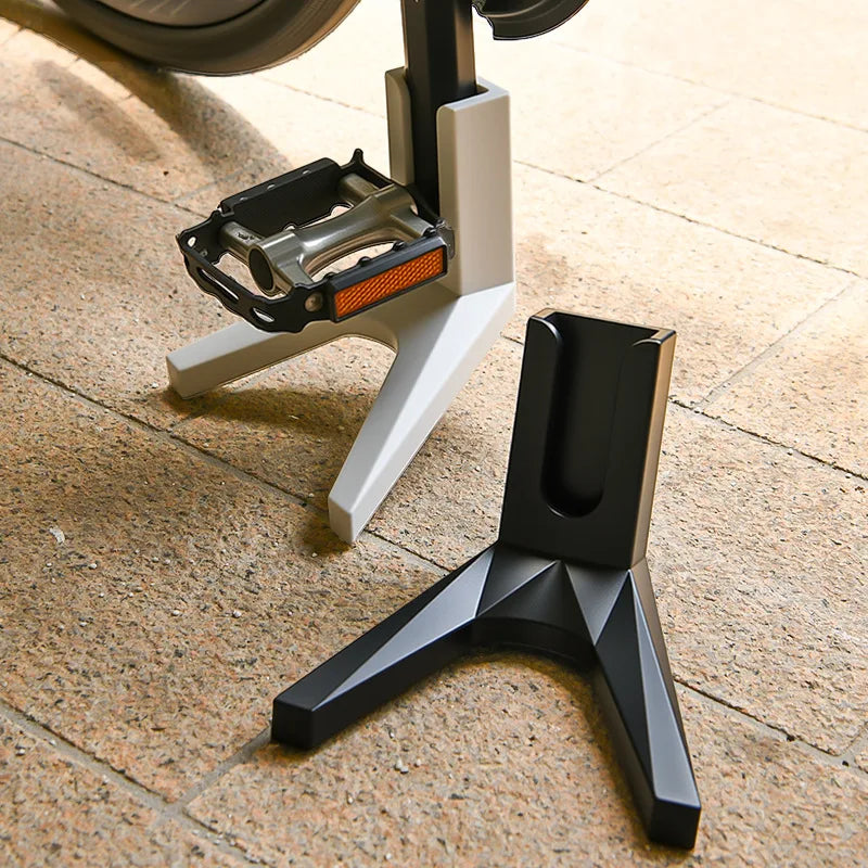 Outdoor Portable Bicycle Road Bike Support Stand Posing Magic Tool Qme