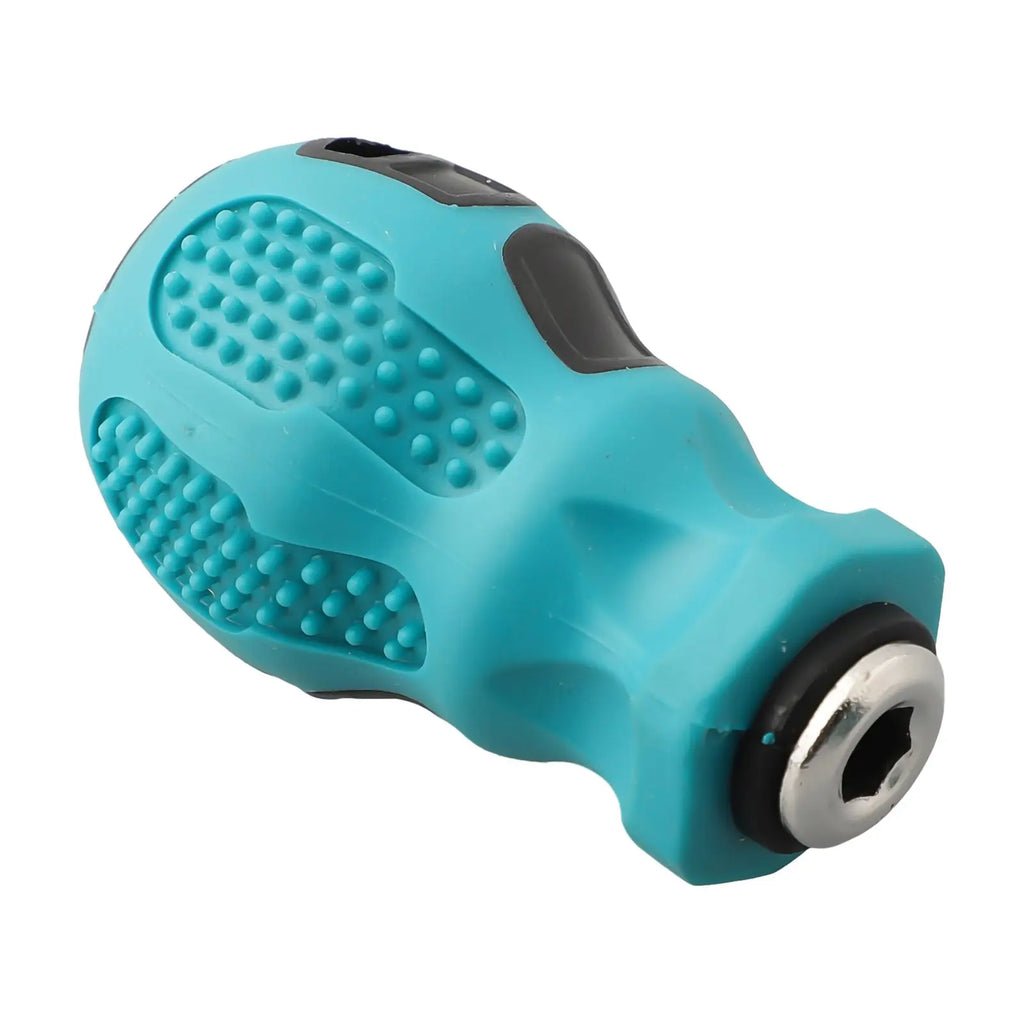 6.35mm 4mm Hex 5mm Round Adapter Handle Magnetic Screw Driver Bits Holder Adapter For Hand Tool Socket Wrench Accessory Qme
