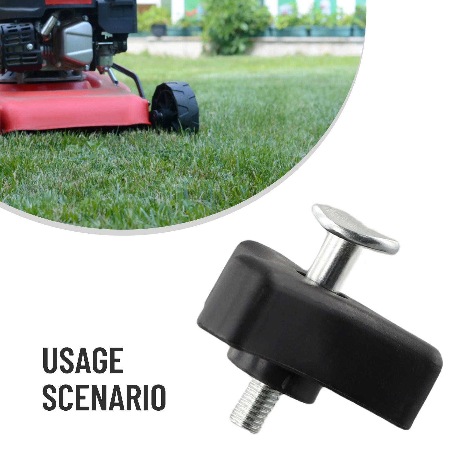 1 Set Triangle Handle Knob Nut Screw Bolt Fits For Honda And Other Lawn Machine Lawn Mower Garden Power Tool Accessories Qme