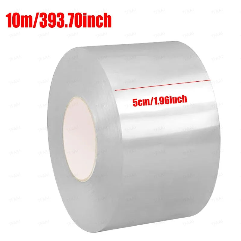 5M/10M Ultra-strong Self-Adhesive Nano Tape Single Side Waterproof Stain-Resistant Kitchen Sink Gap Caulk Strip Transparent Tape Qme 5cmX10m 1pc