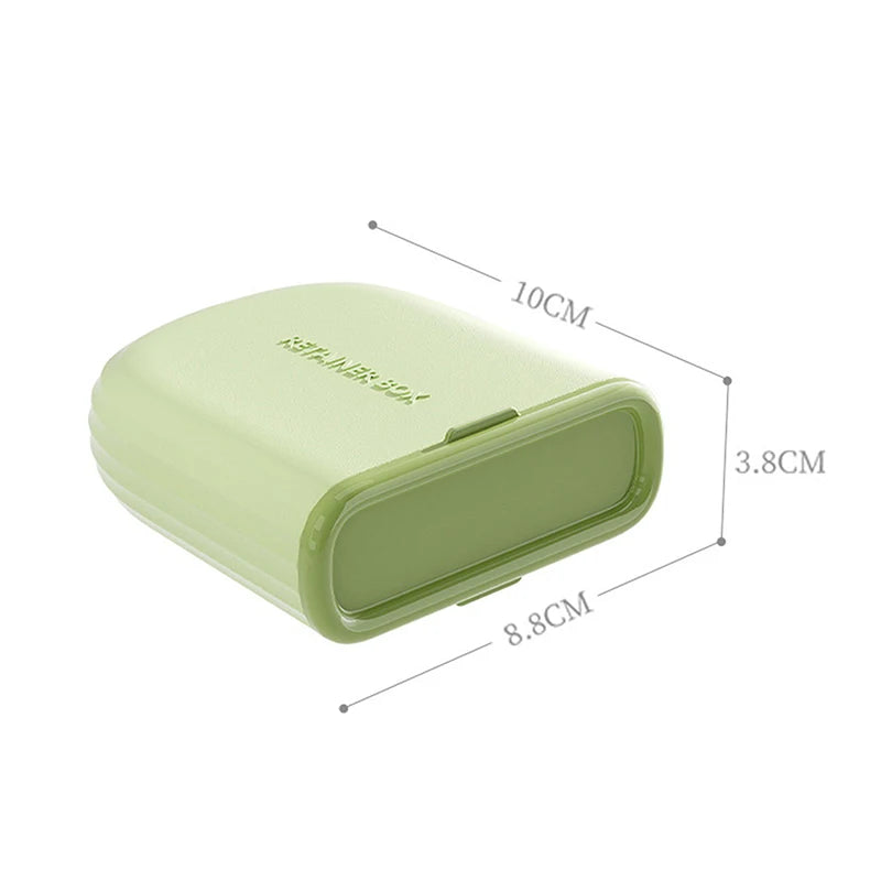 Sleek Portable Invisible Case Sealed Storage Travel-friendly Braces Qme C