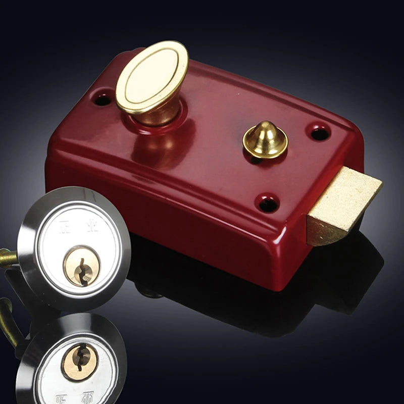^Anti-Theft Home Strong Universal Heavy-Duty Door Lock Lock Indoor Mortise Lock Qme