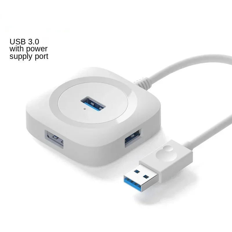 USB 3.0 HUB 2.0 Multi USB Splitter for PC Multiple USB 4 Port Expander High Speed 3 Hab Mini Micro USB3.0 Hub Card Reader Qme
