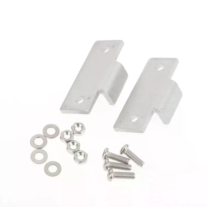 Turntable Dust Cover Hinge Repair Kit Hinge Brackets With Screws Washers Nut For Technics SL-D2 3200 Q3 Qme