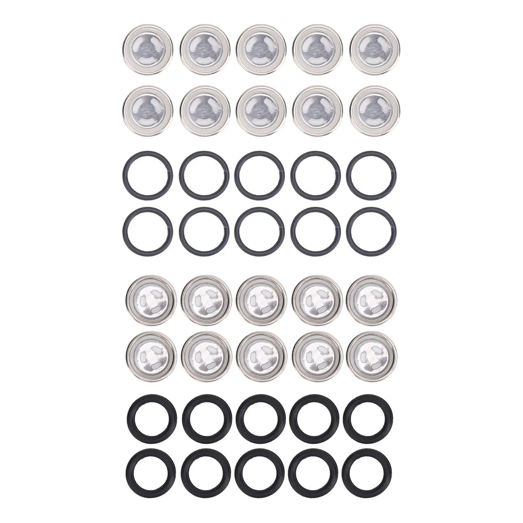 Brake Cylinder Reservoir Sight Glass Brake Master Cylinder Sight Glass with O for Motorcycle ATV Qme