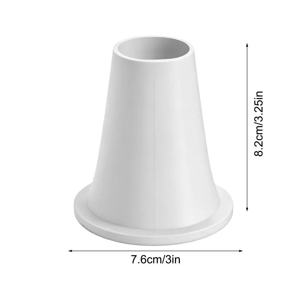 Pool Cleaner Replacement Rubber Leakproof Fitting Reducer Accessories Qme White China Mainland
