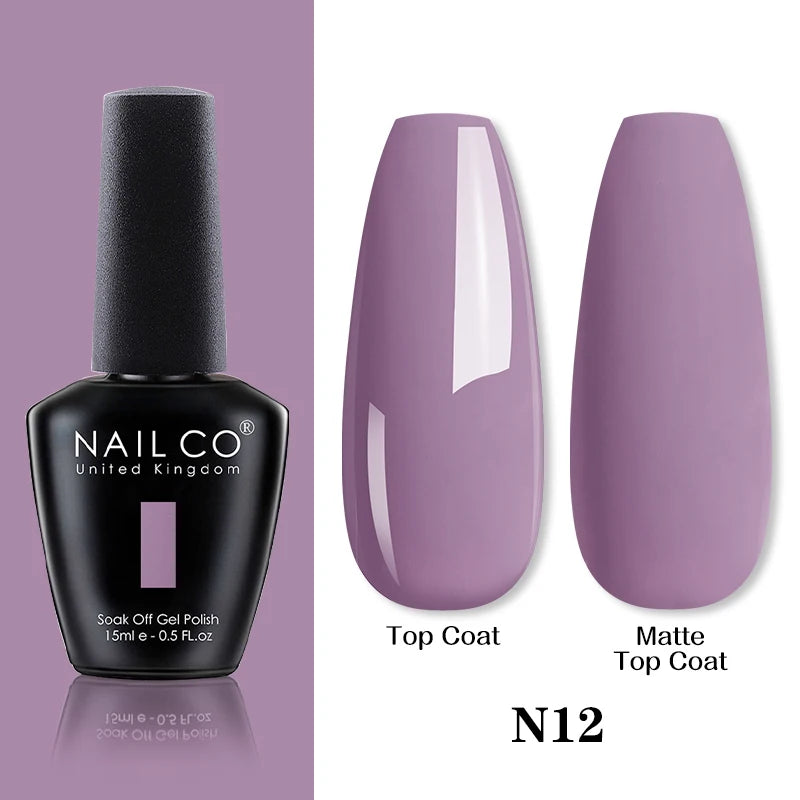 NAILCO Springsummer Hybrid Gel Nail Polish Semi-permanent UV Varnish