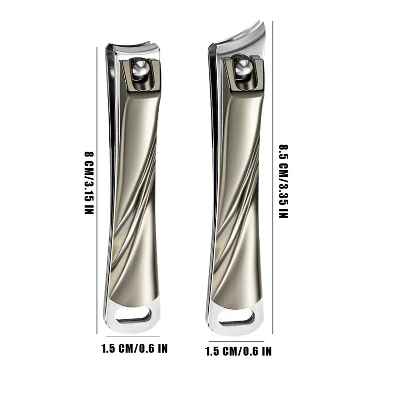 1Pcs Large Diagonal Nail Clippers Large Opening Nail Clippers Nail Clippers Set Single Pack Pedicure Tools Qme
