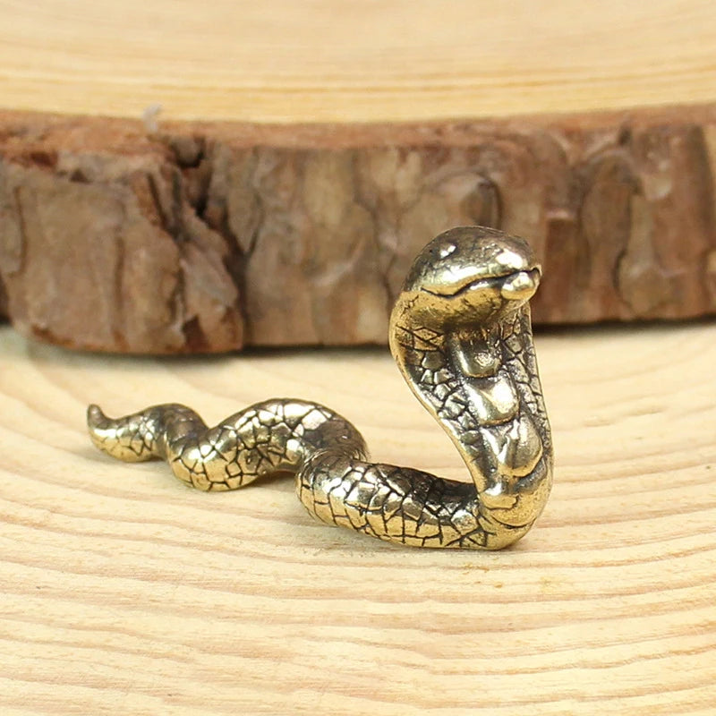 Antique Miniature Animal Ornaments Figurines Vintage Brass Mini Qme