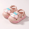 Hello Kitty Kuromi Cartoon Hole-Patterned Shoes Cute, Non-Slip Slippers for Students Beach and Outdoor Sandals Qme 2 130mm