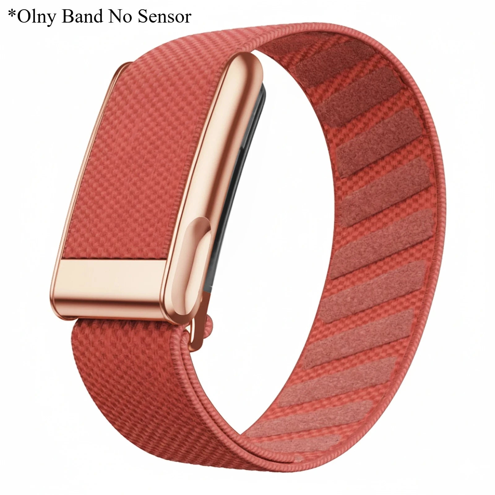 New Nylon band for Whoop 5.0 Strap for WHOOP 5.0MG Woven Elastic Sports Strap with Gold/Silver/Rose Gold metal frame Qme For Whoop 5.0MG-RRRG