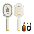 New Wet Electrics Hairbrush with Water Spray Rechargeable Steams Hair Straightener USB-C Charging for Both Long & Short Hairs Qme With essential oil