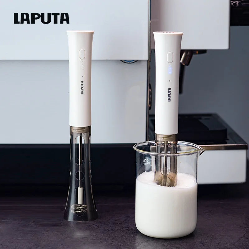 Wireless Automatic Milk Frother Hands-free Coffee Latte Art Maker Qme